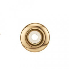 Pozlátený oceľový stopper /poistka na náramok 10 mm