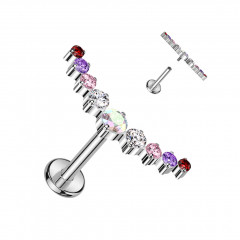 Piercing do brady - labreta TITAN