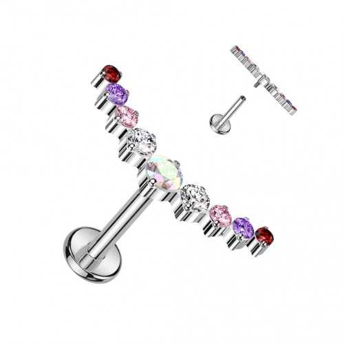 Piercing do brady - labreta TITAN