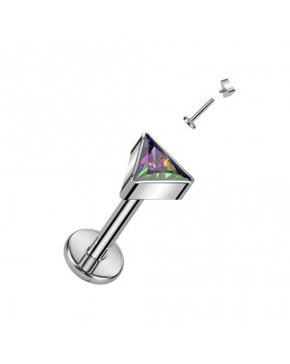 Piercing do brady - labreta TITAN trojuholník