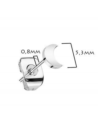 Titánové náušnice nechtíky