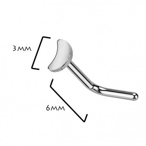 Piercing do nosa nechtík - TITAN