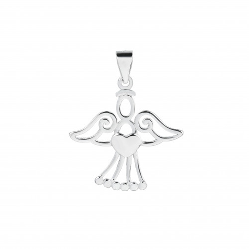 Strieborný prívesok anjelik