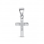 Strieborný prívesok kríž