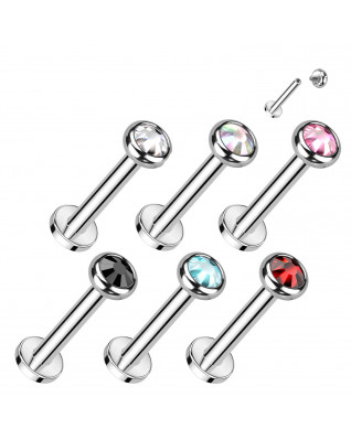 Piercing do brady - labreta TITAN
