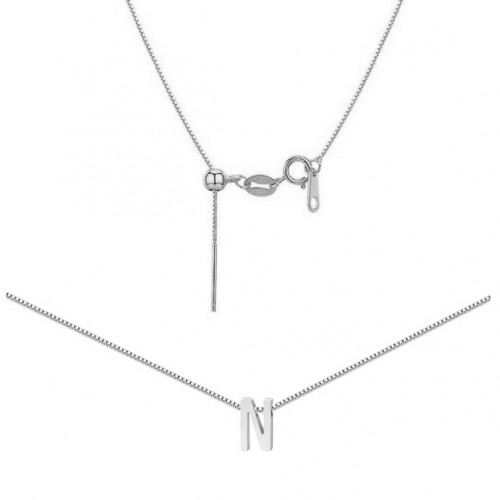 Ocelový náhrdelník PÍSMENO