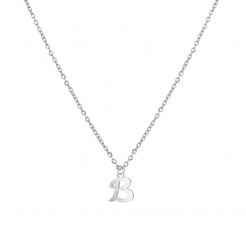 Ocelový náhrdelník, písmeno