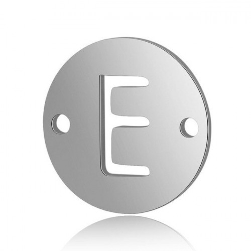 Oceľový komponent - iniciál E