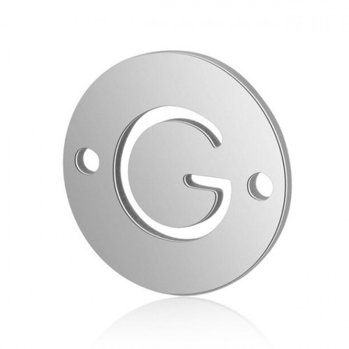 Oceľový komponent - iniciál G