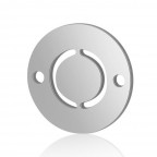 Oceľový komponent - iniciálka O