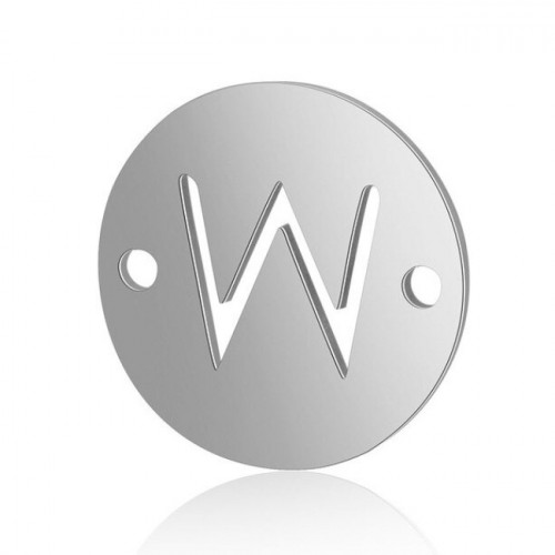 Oceľový komponent - iniciál W