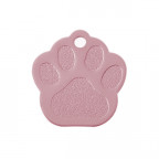 Hliníková psia známka labka