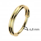 Segment kruh - cartilage / tragus / septum piercing