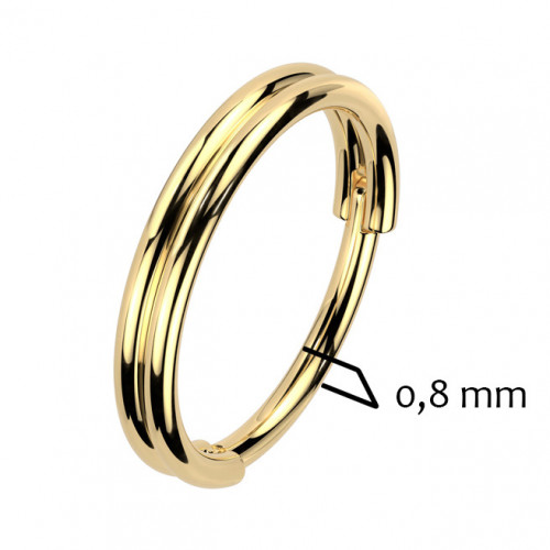 Segment kruh - cartilage / tragus / septum piercing