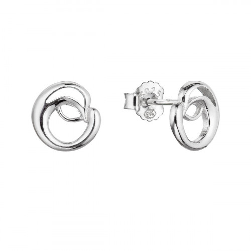 Strieborné náušnice kôstky guľaté