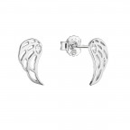 Strieborné náušnice krídla