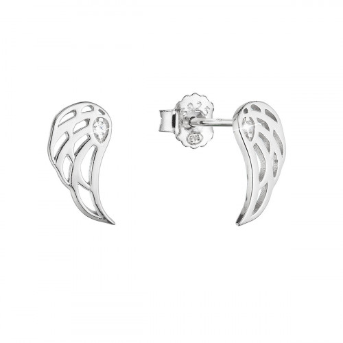 Strieborné náušnice krídla