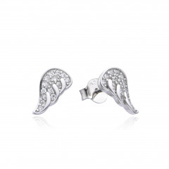 Strieborné náušnice krídla