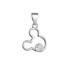 Strieborný prívesok myš Mickey