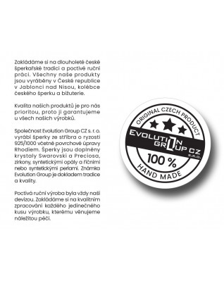 Pozlátený a strieborný náhrdelník s krúžkami