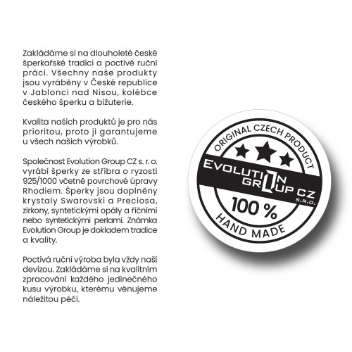 Pozlátený a strieborný náhrdelník s krúžkami