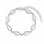 Dámsky strieborný náramok mesačný kameň