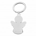 Oceľový prívesok na kľúče - anjelik