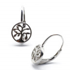 Strieborné náušnice strom života