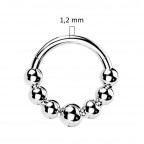 Segment kruh - helix / cartilage / tragus / septum piercing TITAN