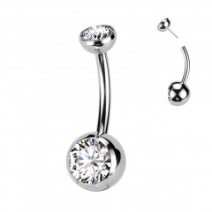 PUSH IN piercingu do pupku TITAN