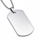 Vojenská známka - dog tag + guličková retiazka