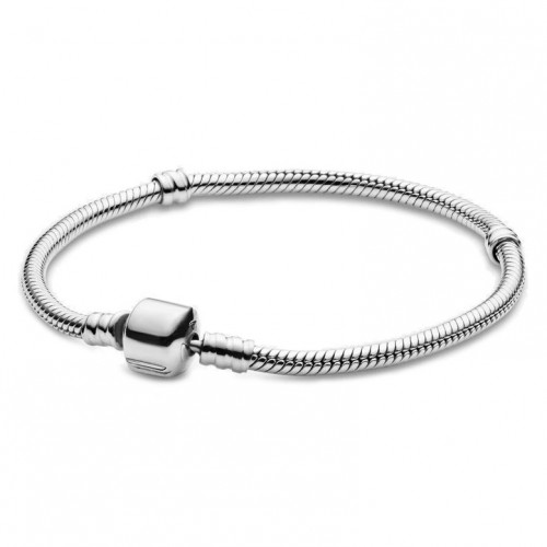 Strieborný náramok na navliekanie korálikov