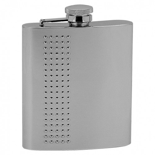 Oceľová vrecková fľaša - ploskačka 210ml v darčekovom balení