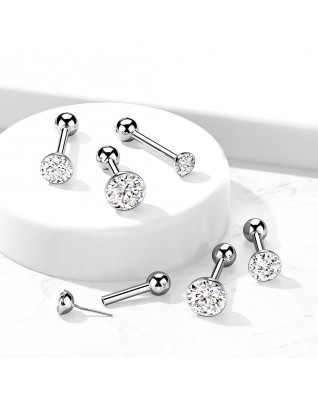 Cartilage piercing TITAN, 1,2 x 6 mm
