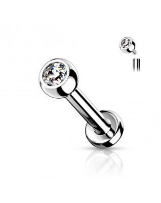 Piercing do brady TITAN - vnútorný závit, tyčka 1,2 mm