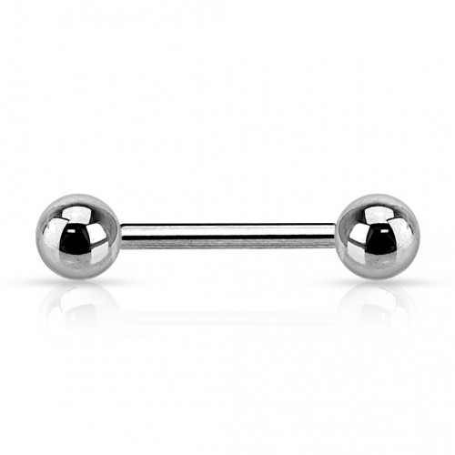 Piercing do jazyka titán, tyčka 1,2 mm