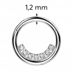 Segment kruh septum / cartilage / tragus piercing