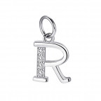 Strieborný prívesok - iniciála písmeno