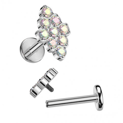 Piercing do brady - labreta TITAN