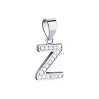 Strieborný prívesok - iniciála písmeno