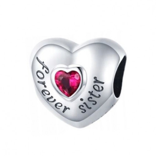 Strieborný prívesok korálik na náramok