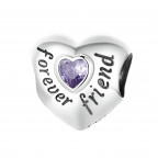 Strieborný prívesok korálik na náramok