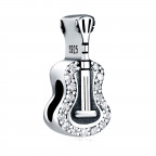 Strieborný prívesok korálik na náramok