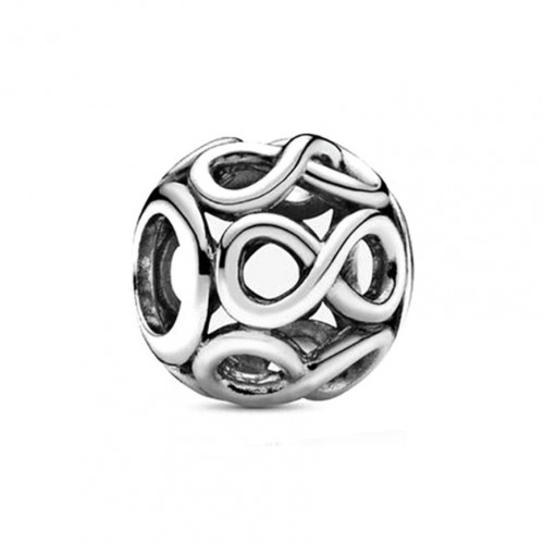 Strieborný prívesok korálik nekonečno - infinity