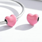 Strieborný prívesok korálik na náramok