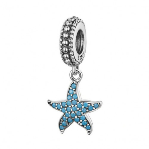 Strieborný prívesok korálik na náramok