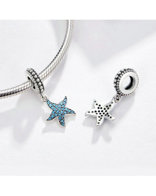 Strieborný prívesok korálik na náramok