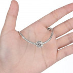 Strieborný prívesok korálik na náramok