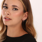 Strieborné náušnice oválky