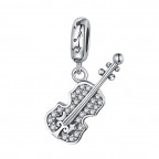 Strieborný prívesok korálik na náramok